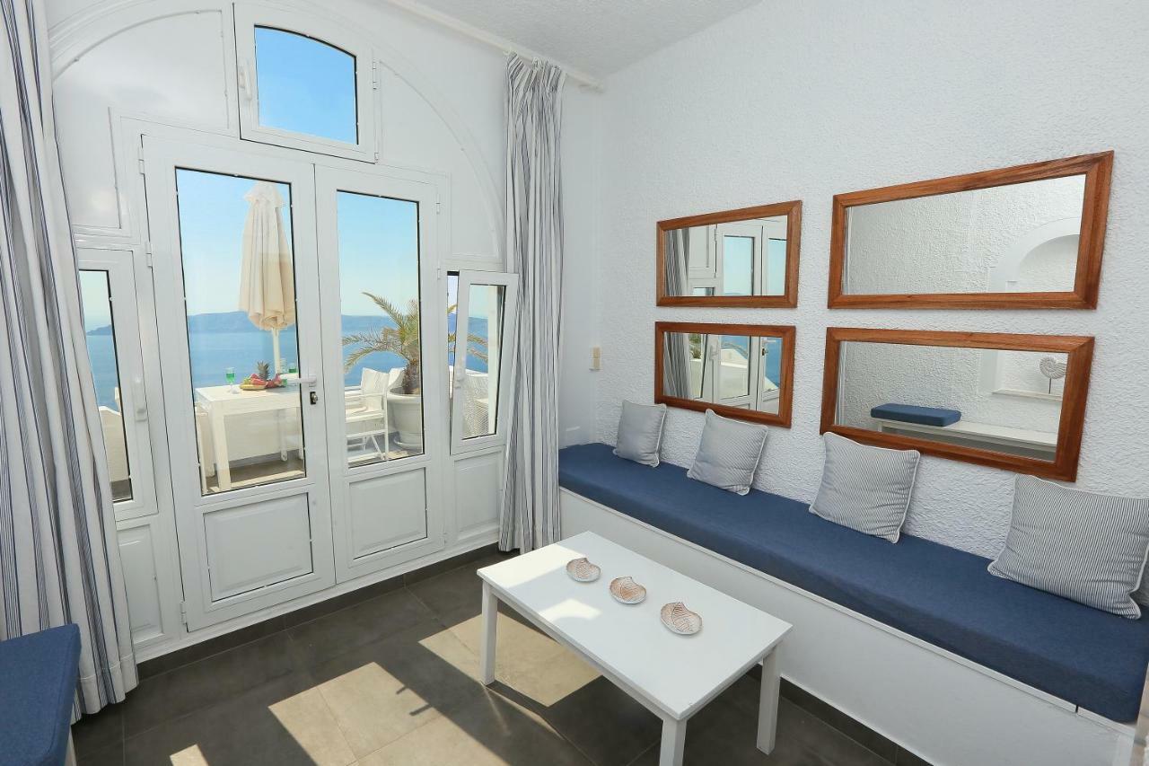 Kafieris Blue Hotel de apartamente Firostefani